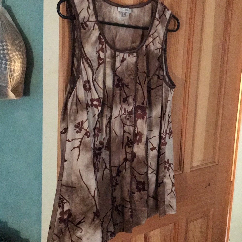 Dressy tank top